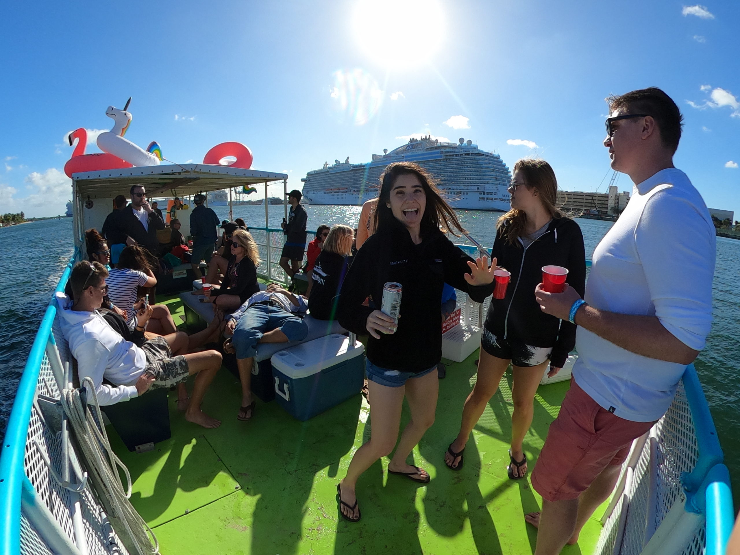 stay afloat party boat