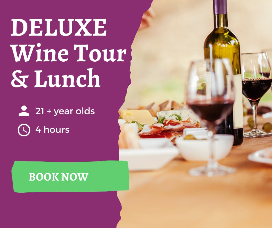 Deluxe Wine tour and lunch