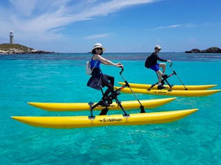 Water Bikes, Inflatable Kayak Bikeboat for Lake, Water Sports