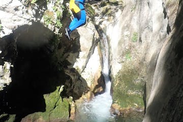 Jumping in Nevidio Canyon