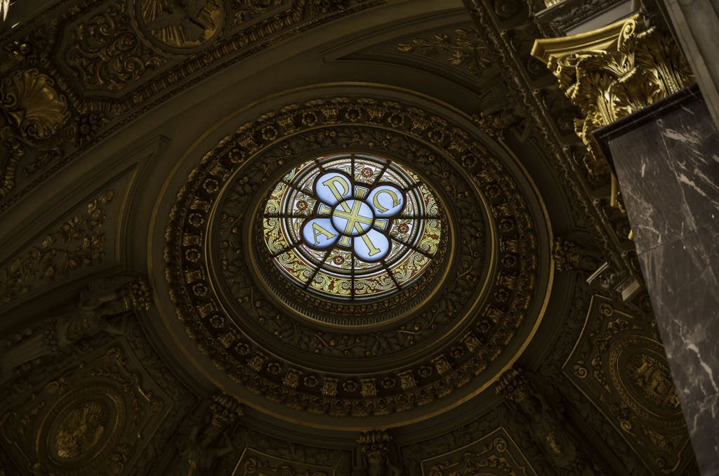 cupola inside Berlin cathedral