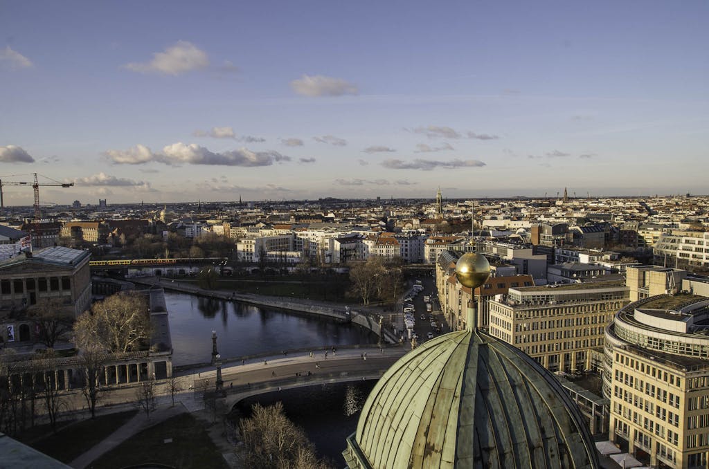 View from the top of Berlin cathedral