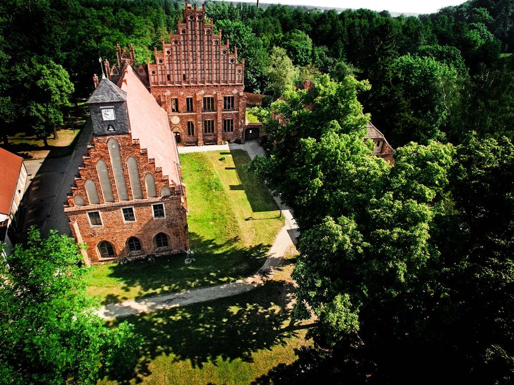 Luftaufnahme Kloster Zinna