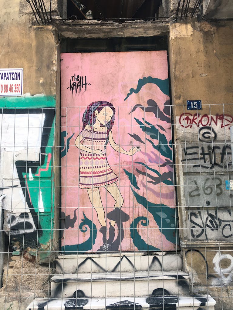 Mural in Athen