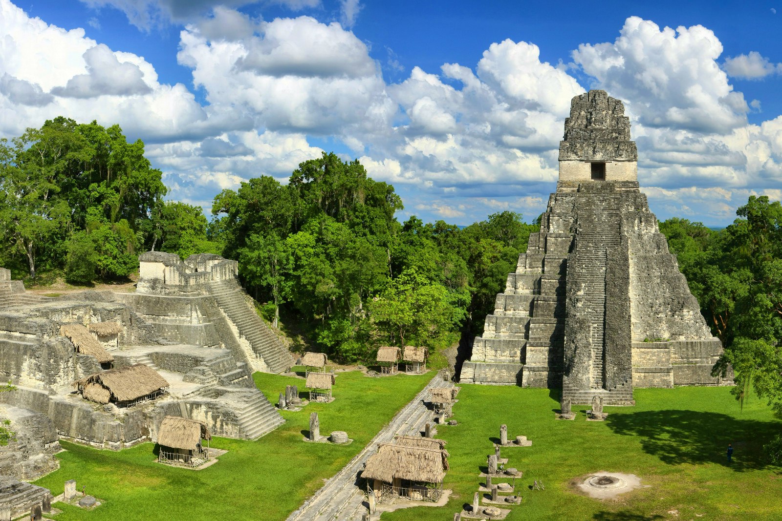 Tikal Mayan Ruins in Guatemala from Belize