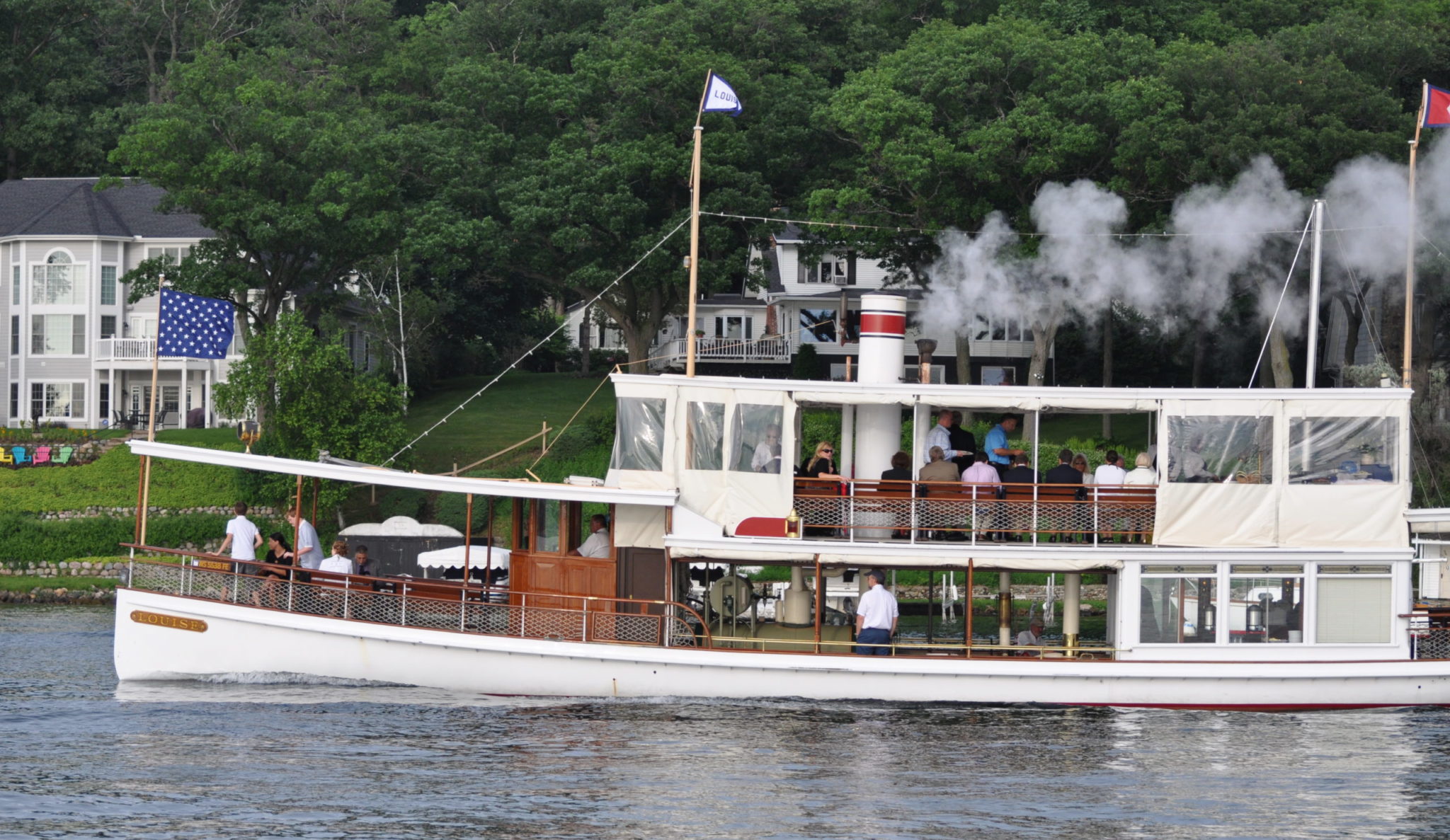 steam yacht louise lake geneva