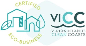 Logo Recognition: Certified Eco-Business by the Virgin Islands Clean Coasts