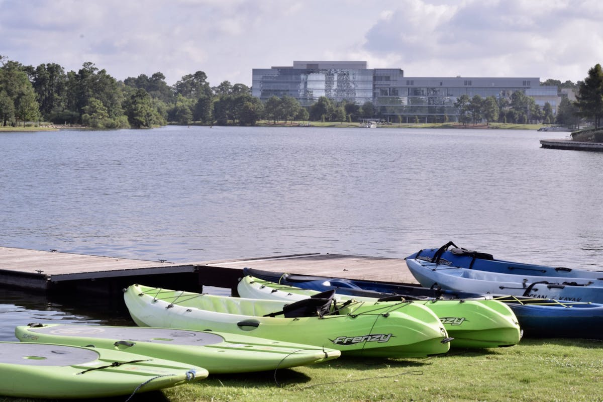 Riva Row Boat House Adds Water Bikes to Rental Options - Hello Woodlands