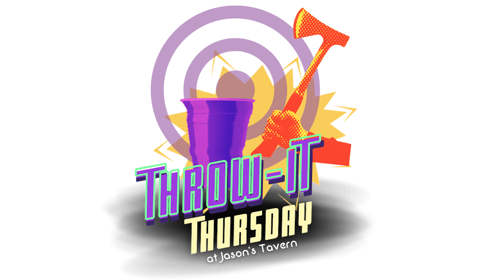 throw it Thursday logo illustration