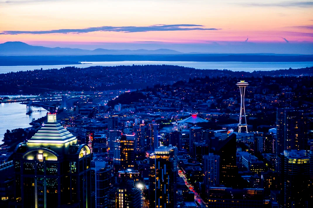 Space Needle vs. Smith Tower vs. Columbia Sky View Observatory