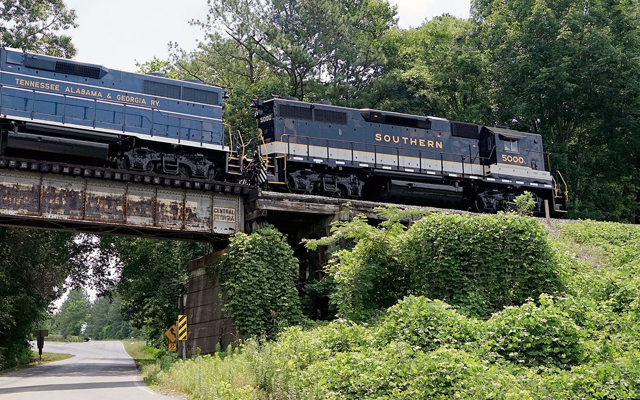 Chickamauga Turn Train Ride Tennessee Valley Railroad Museum