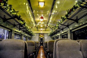 Santa's Holiday Train: Festive Rides on Fridays to Sundays