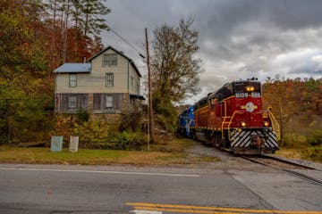 Rails and Reds: Tennessee's Fall Foliage Train Rides.