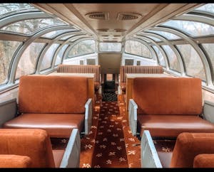 The Tennessee Valley Railroad Museum is offering a special opportunity to experience the 360 degree views of the upper level dome. This is a great chance to see the beautiful scenery of the area.
