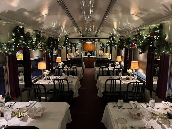 Ride the Christmas Dinner Train at Tennessee Valley Railroad!