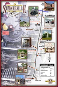 Ride the Summerville Steam Special Map