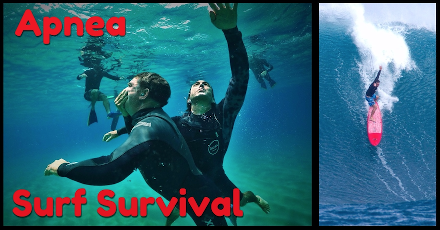 Apnea training and surf survival course in Oahu