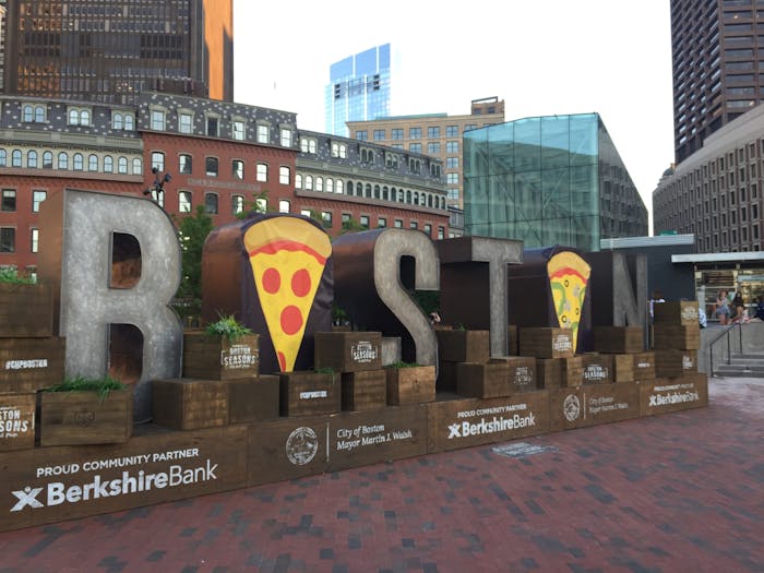 boston pizza walking tour