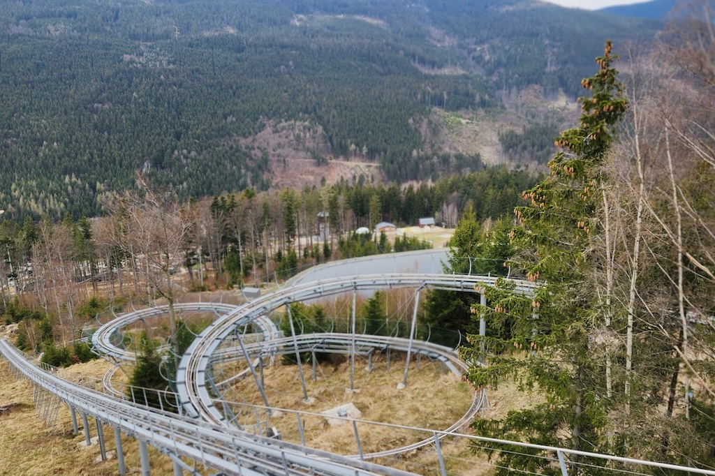 The Mammoth Bobsleigh, the largest sleigh ride in the Czech Republic