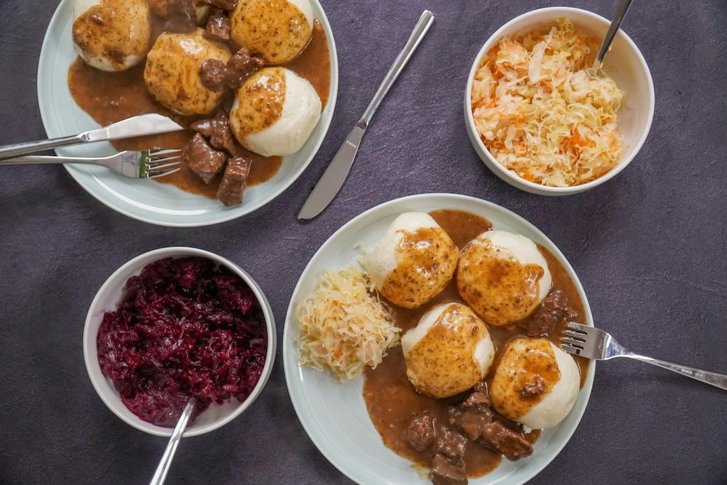 the ideal food pairings with fermented cabbage, such as fatty meats and heavy sauces