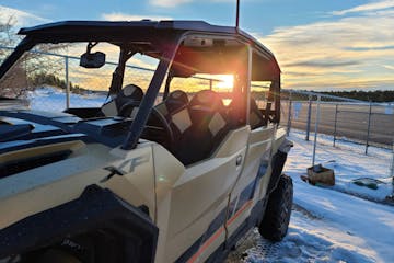ATV in snow