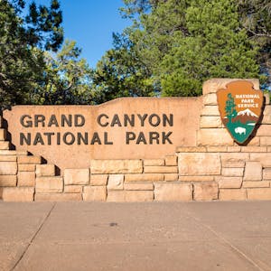 Grand Canyon National Park Entrance Sign