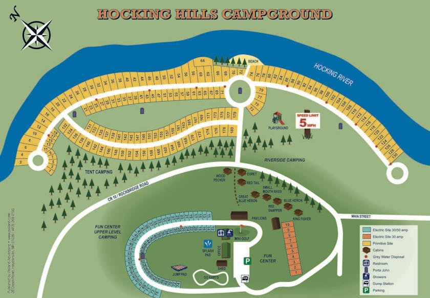 Hocking Hills Camping & Campgrounds | Hocking Hills Adventures