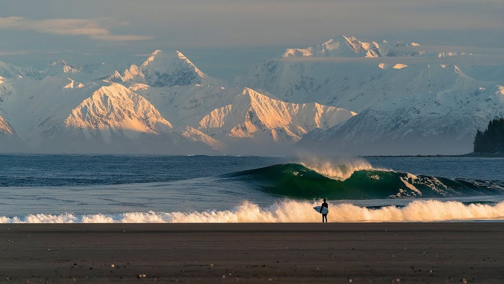 Surfing Alaska