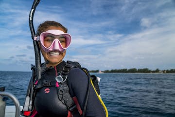 A padi open water student in Perth