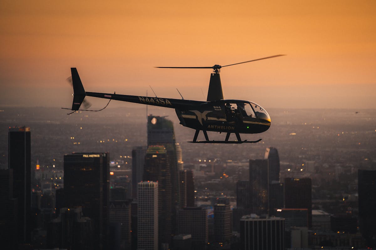 los angeles helicopter tours at night