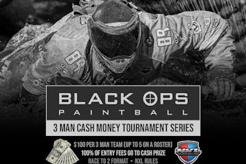 3 Man Cash Series at Black Ops Paintball