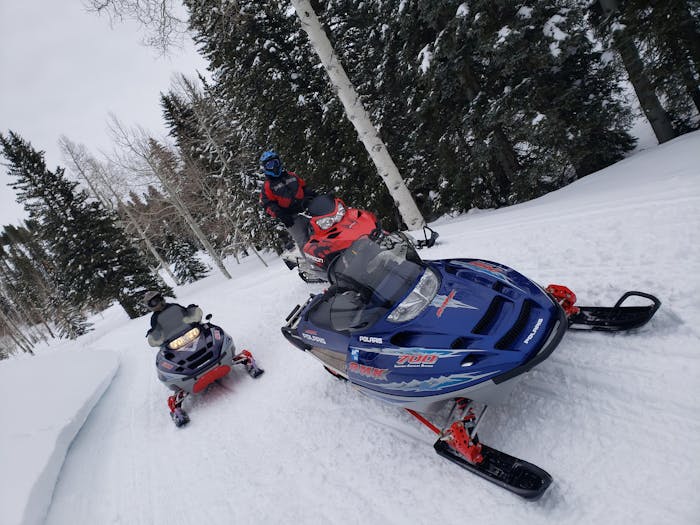 Single Rider Snowmobile Rental Duck Creek Rentals