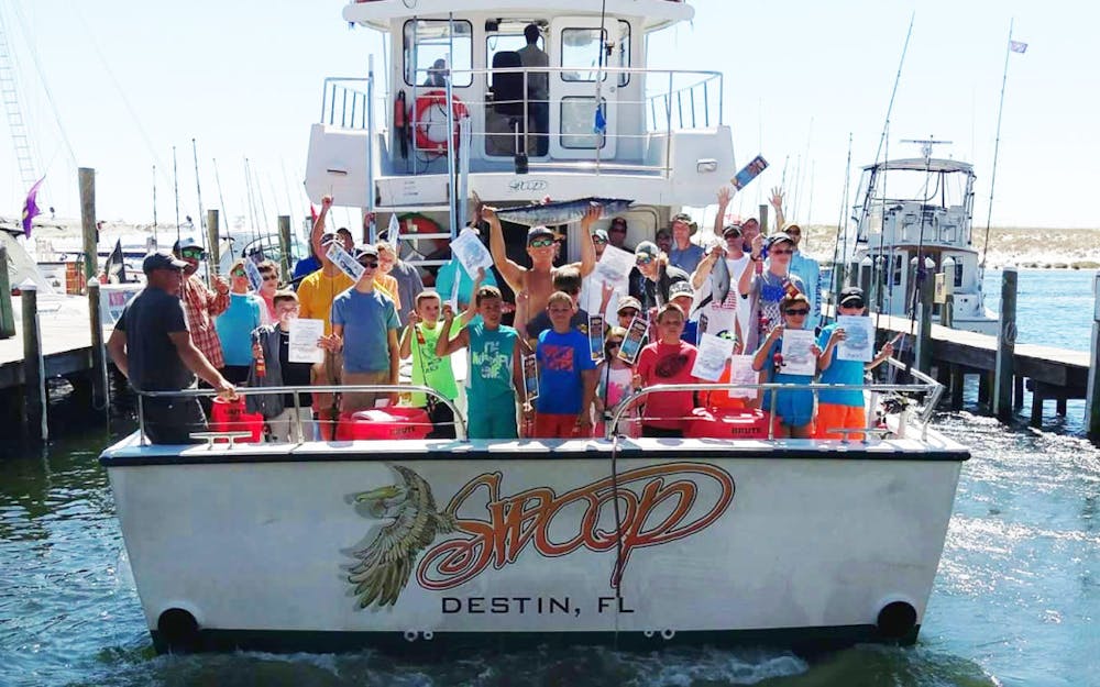 Destin Cobia Tournament Swoop II Party Boat