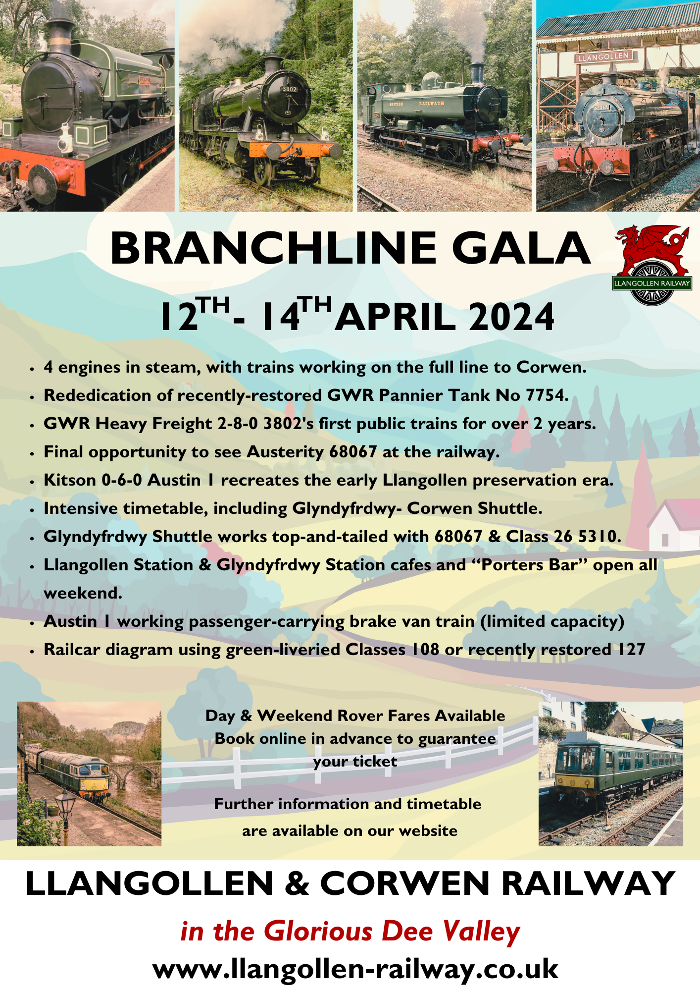 poster advertising the Branchline Gala
