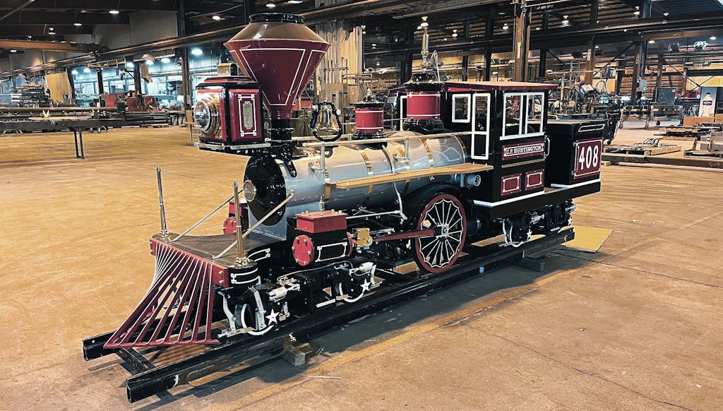 One of the new Noccalula Falls Trains