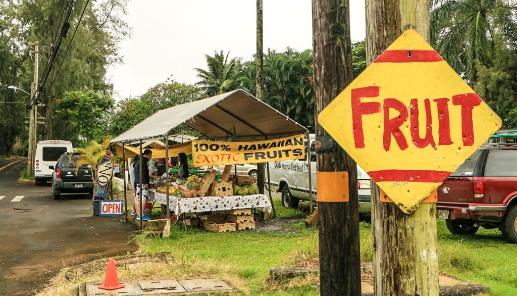 Try Some Of Mauis Tropical Fruit Stands