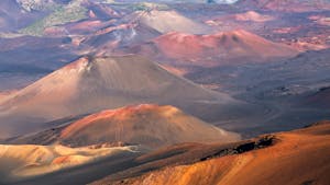 Haleakala crater landscape