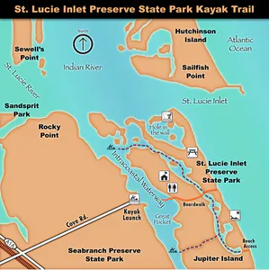 St. Lucie Inlet Preserve State Park Kayak Trail