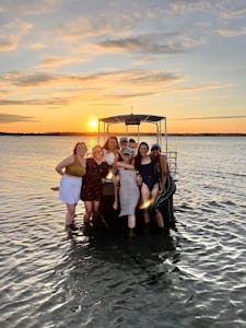 bachelorette party sunset cruise