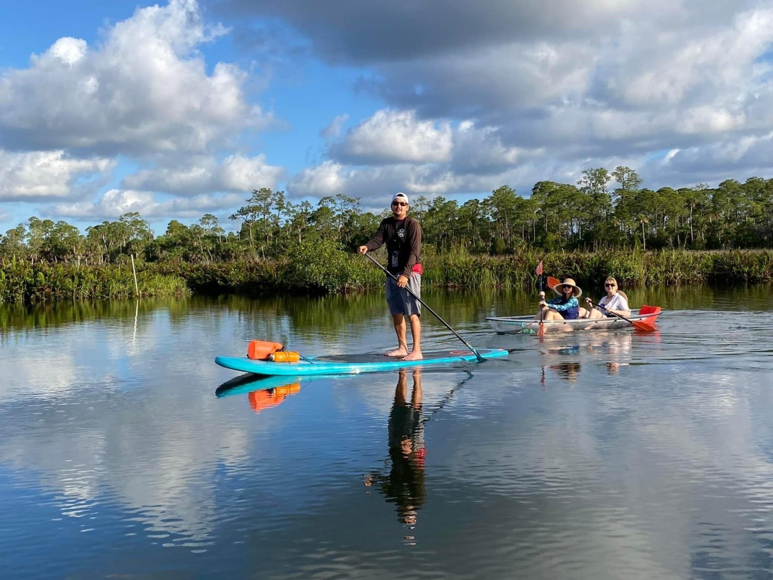 Weeki Wachee, FL Clear Kayak Tours | Get Up and Go Kayaking