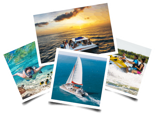 sunset watersports photo gallery collage