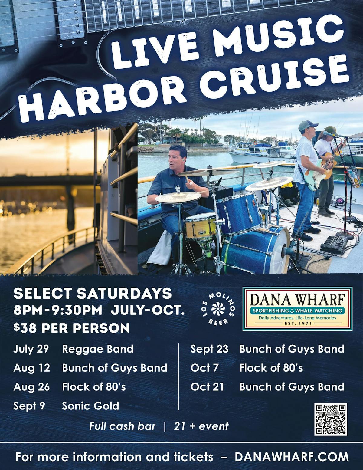 Live Music Harbor Cruise