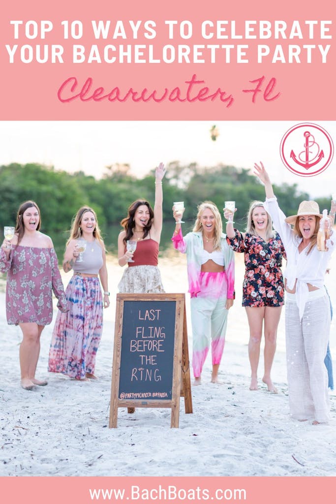 Celebrate Bachelorette Party Clearwater Beach FL