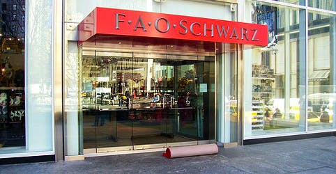 FAO Schwarz Filming Location