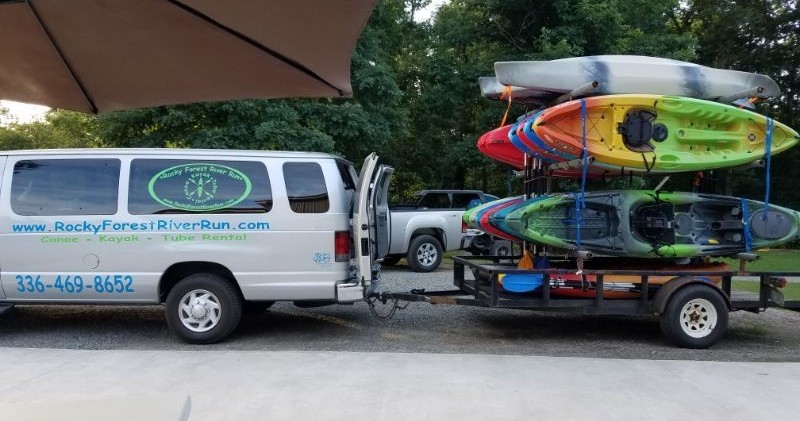 Kayak sales van rental