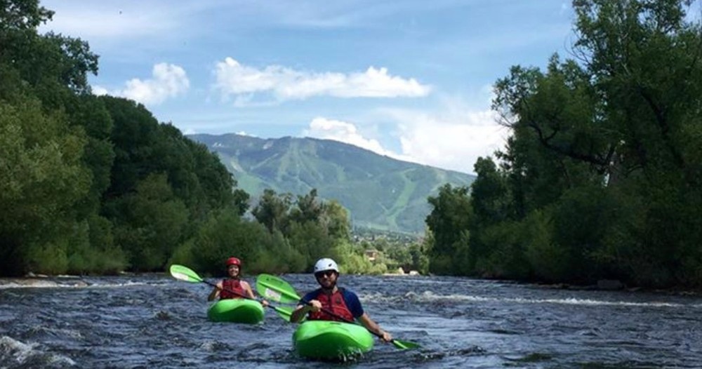 River Kayak Rentals Colorado Mountain Sports Kayak School   1 Day River Kayak Rentals Image 1 