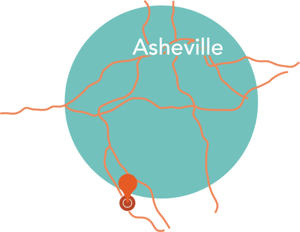 South Asheville Map