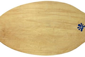 a wooden board
