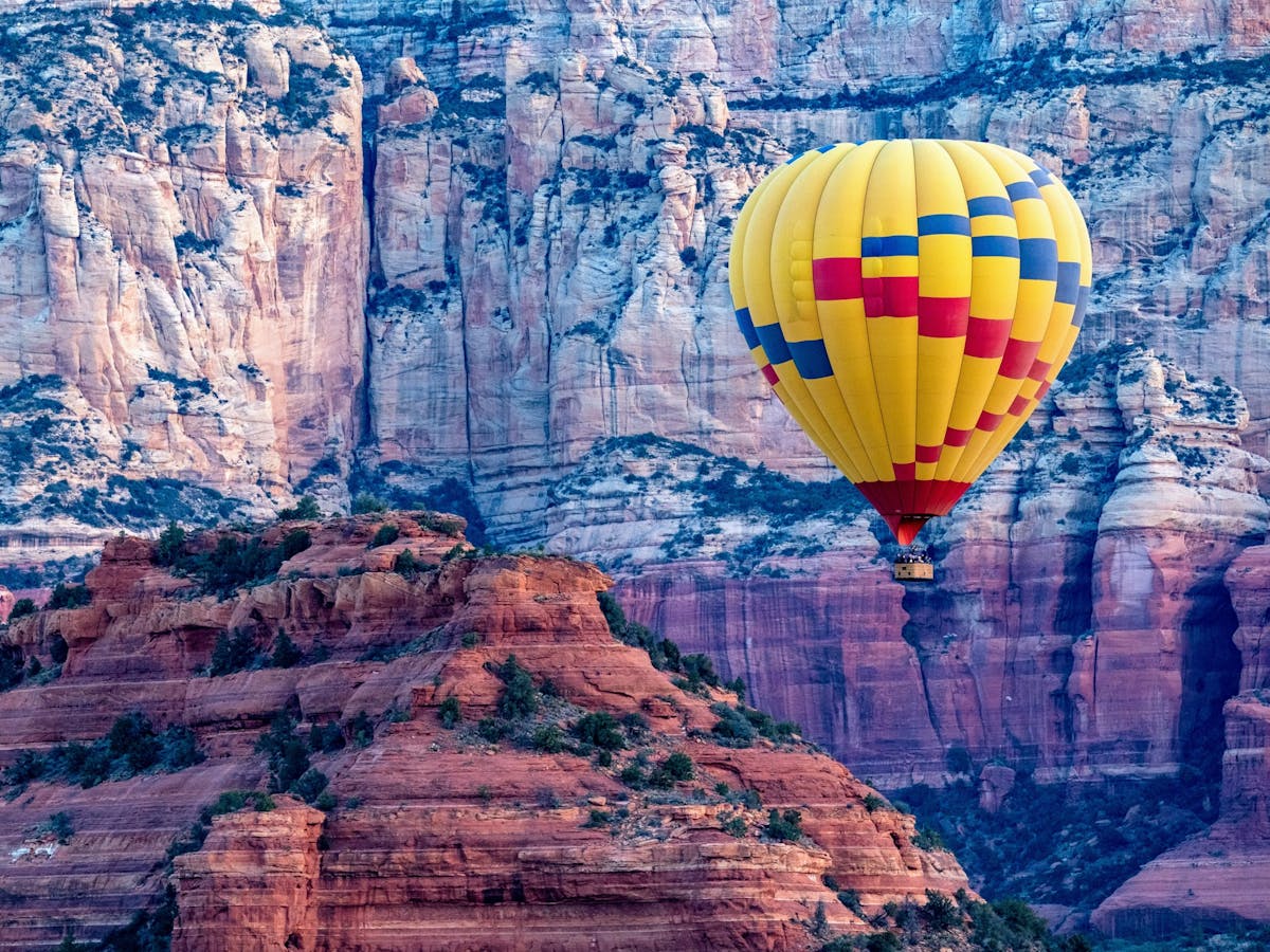 Golf klep Metropolitan Red Rock Balloons | Hot Air Balloon Rides in Sedona, AZ