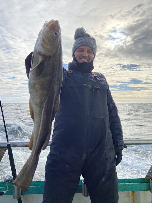 Thurs Dec 7- Coxes Ledge Cod And SeaBass | Viking Fleet Fishing Report